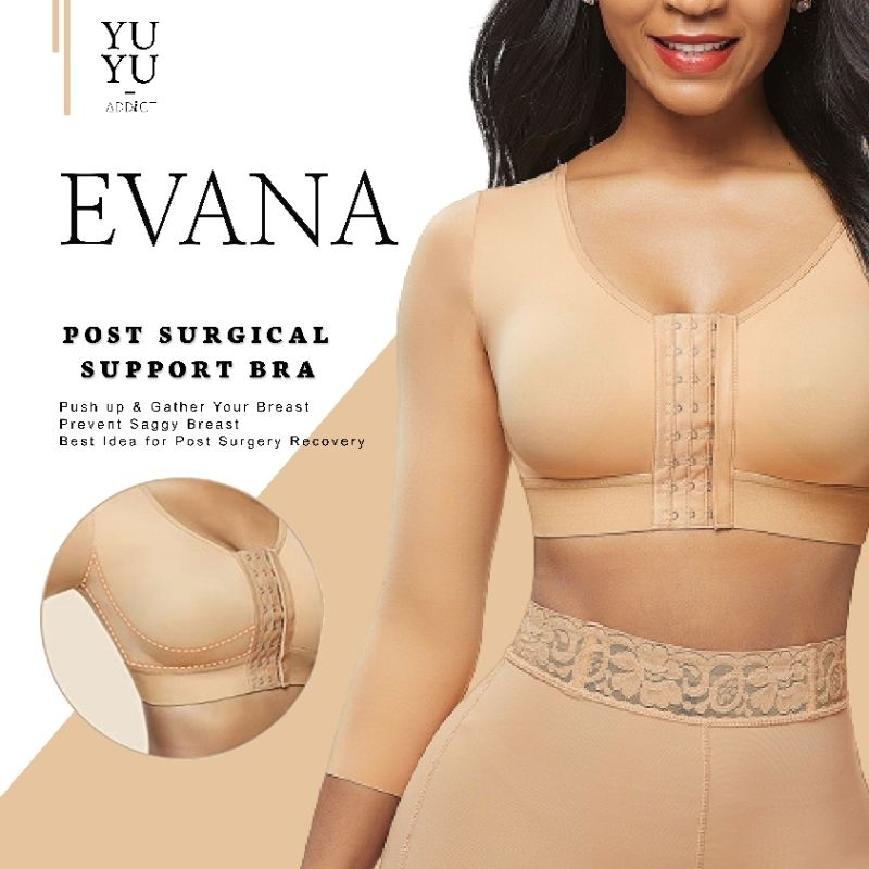 YUYUADDICT - Evana Post Surgical Support Bra Arm Compression Shaper Korset Lengan Pengencang Dada