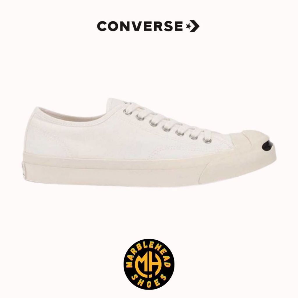 Sepatu Sneakers Converse Jack Purcell Ox Yu Nagaba White 100% Original BNIB