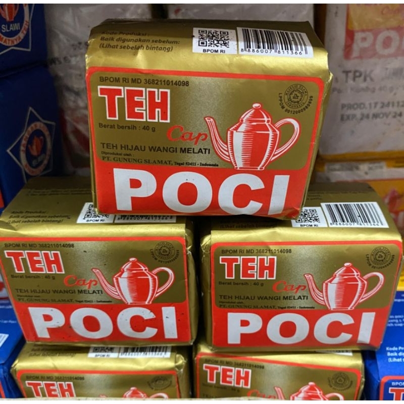 

teh poci gold 1pak (10×40gr)