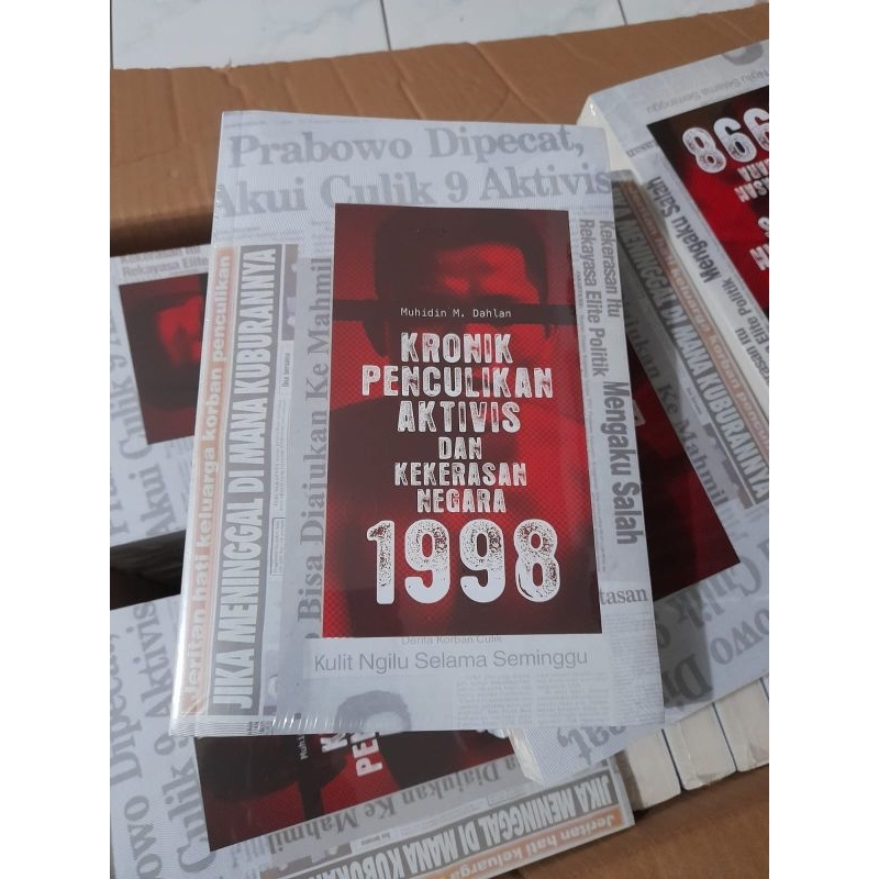 Ready Stok Buku Kronik Penculikan Aktivis dan Kekerasan Negara 1998 Original