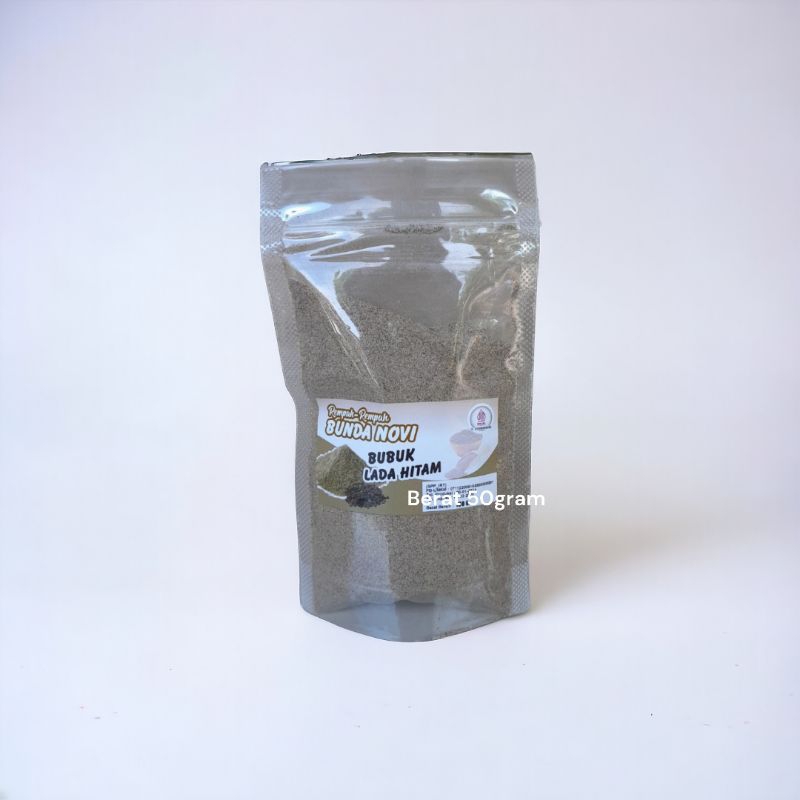

Bubuk Lada Hitam 50gram/Lada Bubuk/Bumbu Dapur/Bumbu Rempah/Rempah Bubuk/Bumbu Instan/Bumbu Praktis