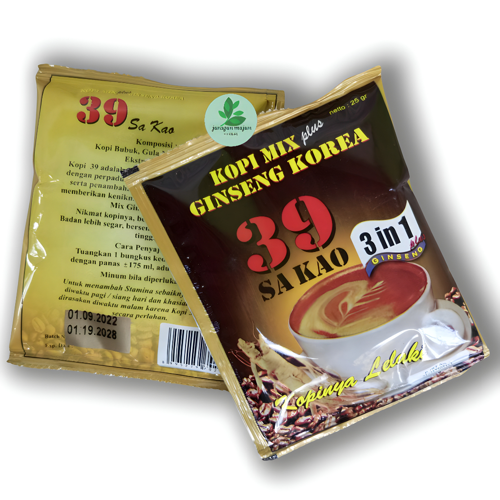 

Kopi 39 Sakao Ginseng Korea 1 Sachet