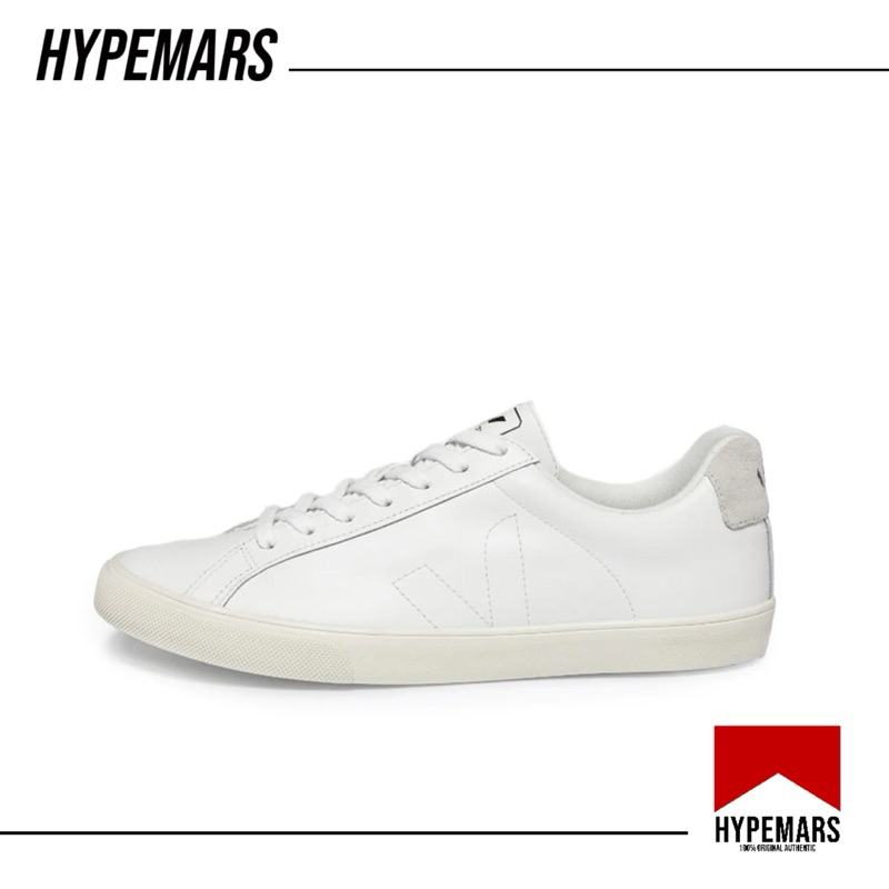 Veja Esplar Leather W "White" 100% Original Resmi