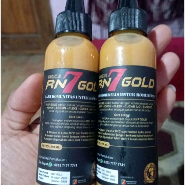 RN7 GOLD Nektar 100% asli om rapid