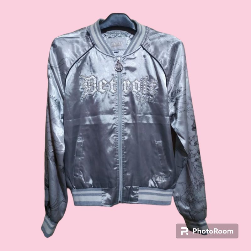 Varsity MLB Satin Detroit Tigers Jacket