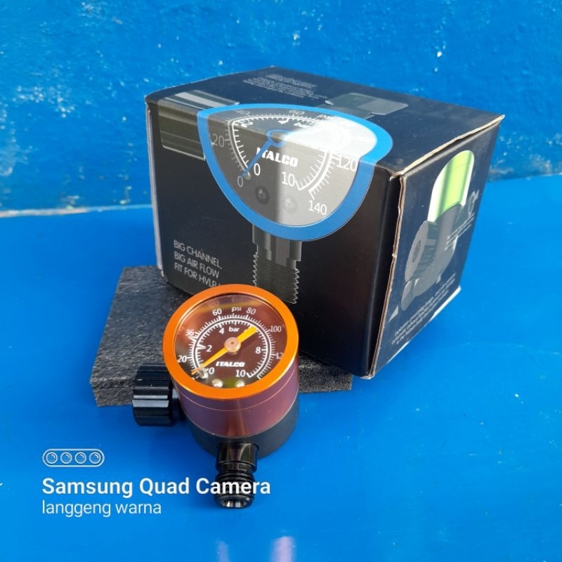 Air Pressure Regulator Spray Gun Italco