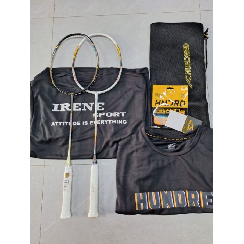 Raket HNDRD Atomic X 100 Badminton Hundred Atomic X100 Pro Original