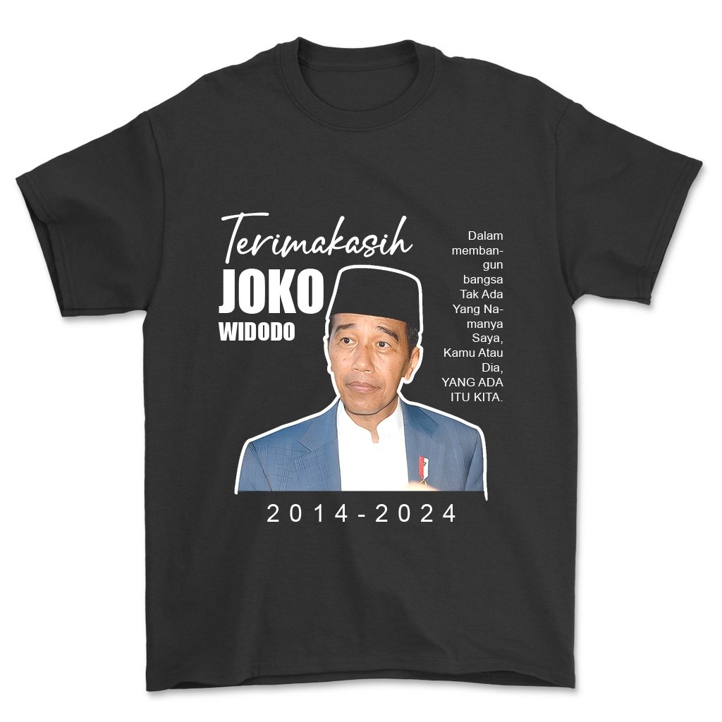 Kaos JOKO WIDODO 2014 2024 Indonesia Ri Jokowi BERGAYA STORE