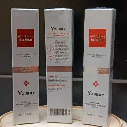 krim pemutih wajah whitening mengilangkan flek hitam bintik kulit jerawat Serum & Essence Wajah youb