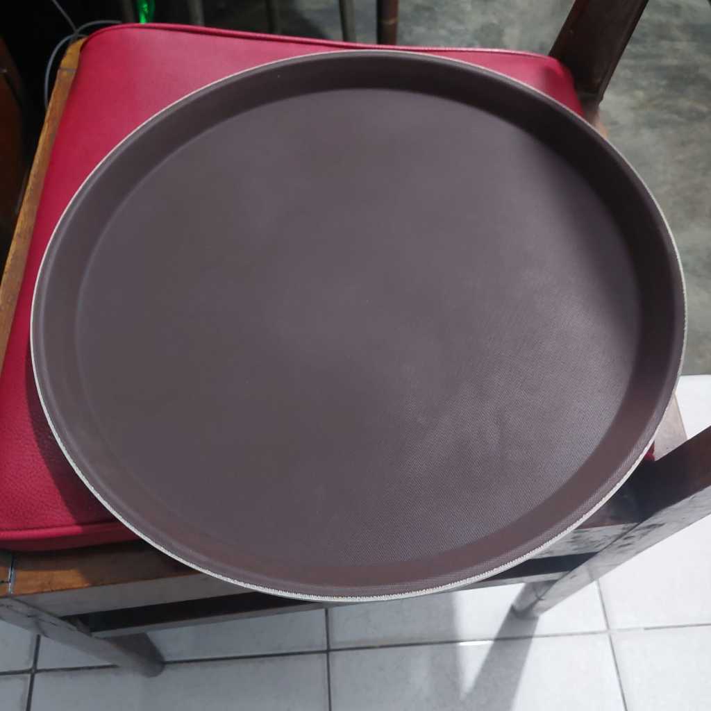 Baki/ Tray / Nampan Anti Slip Bulat 14 inch / 35cm