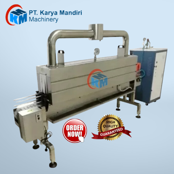 Mesin Pembungkus Shrink Uap Steam Label Shrink Tunnel BS-2450S