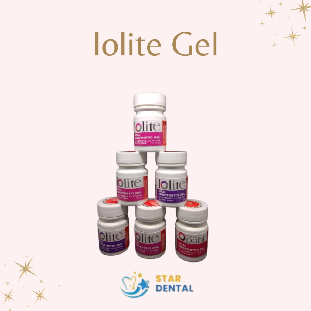 Lolite Gel Iolite Topikal Anastesi Dental Anestesi Topical Oral Anesthetic Gel
