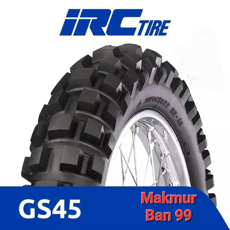 Ban Motor IRC 275-17 GS45 ( GS 45 ) Tubetype Ban Luar Motor Trail Trel Offroad Ban Tahu