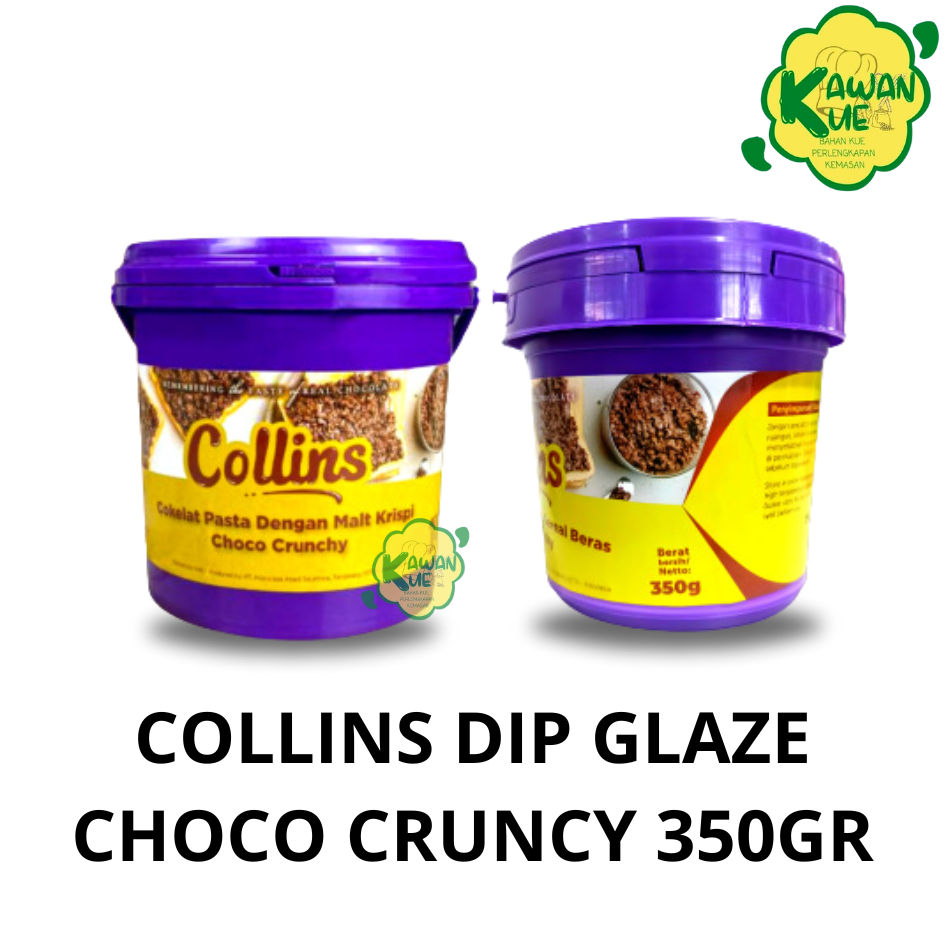 

COLLINS DIPGLAZE CHOCOCRUNCHY 350GR