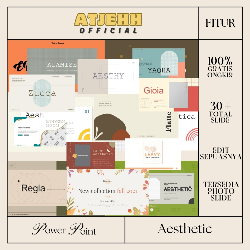 Aesthetic - Powerpoint Presentation Template