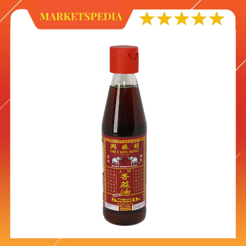 

Sesame Oil Fragrant Minyak Wijen Double Elephant 300ml