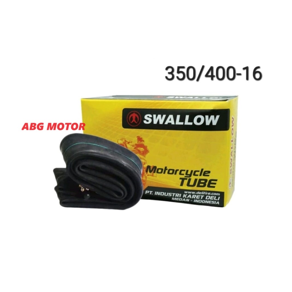 BAN DALAM MOTOR RING 16 - 350 400 SWALLOW