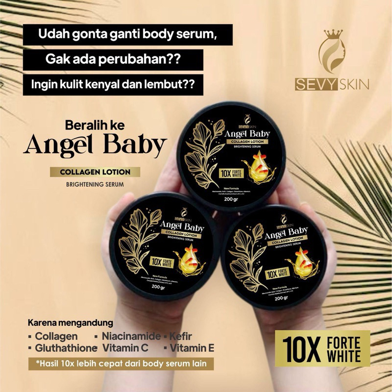 ANGEL BABY LOTION/HAND BODY PEMUTIH / COLLAGEN LOTION