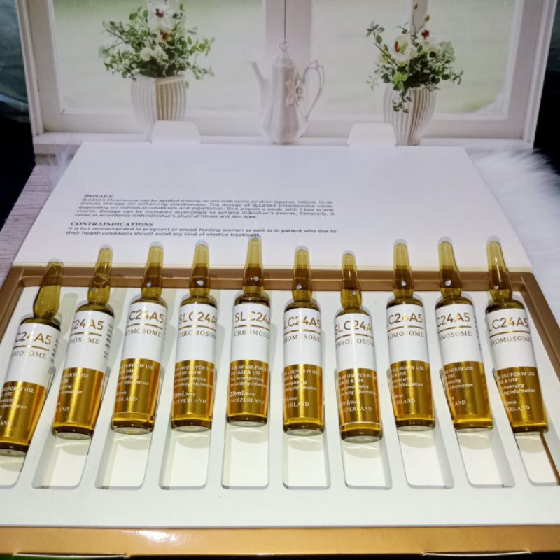 ADA BONUS SLC24A5 GOLD 20ML CHROMOSOME GOLD CEK DESKRIPSI SLC GOLD CROMOSOM KROMOSOM GOLD 20 ML ORIG
