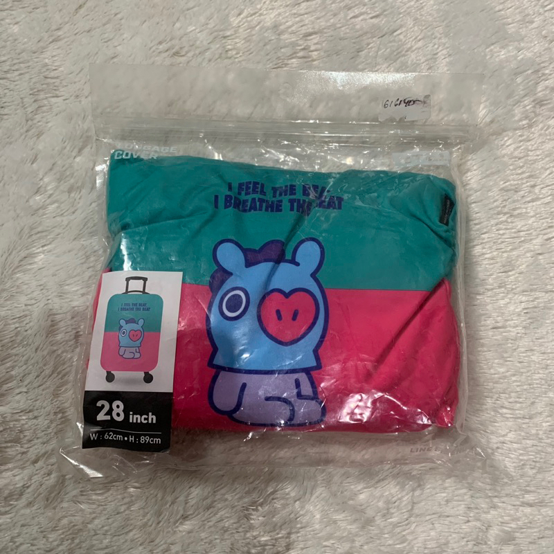 [READY SALE] LUGGAGE COVER MANG BT21 LINE FRIENDS