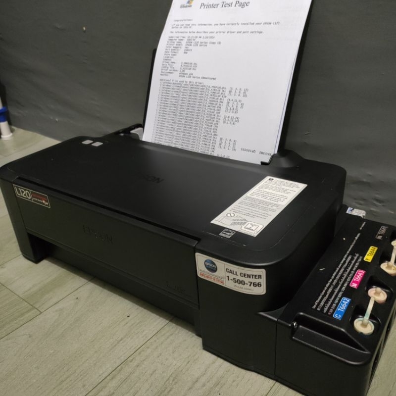 printer Epson L120 second siap pakai