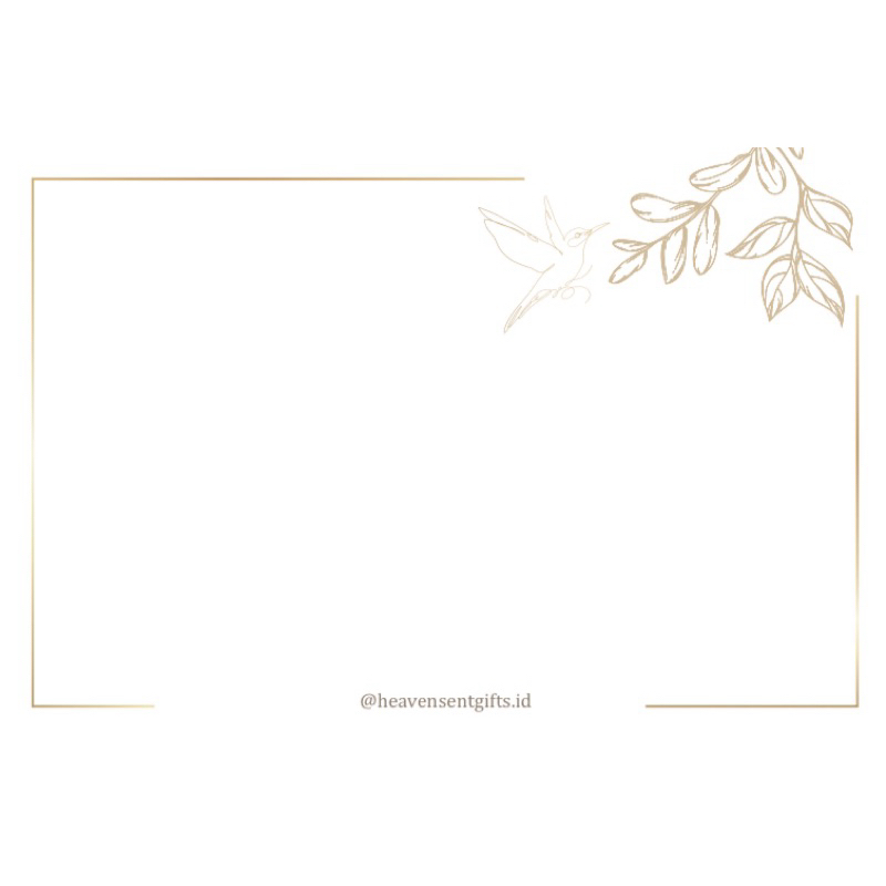 

CUSTOM KARTU UCAPAN / GREETING CARD