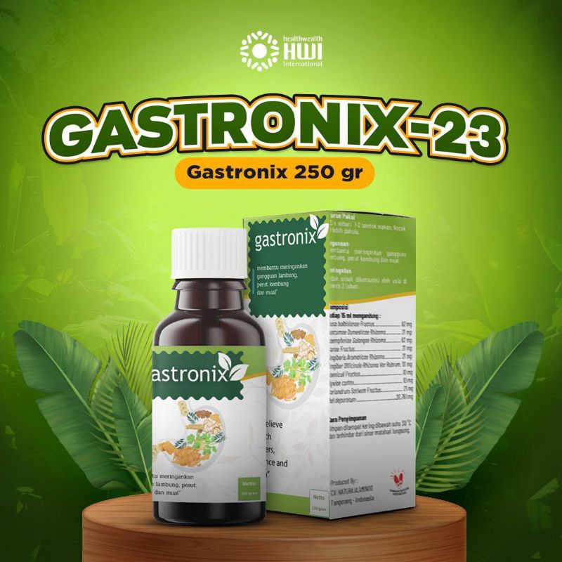 

Gastronix HWI /Asam Lambung/Gerd /250 Gr/Asli