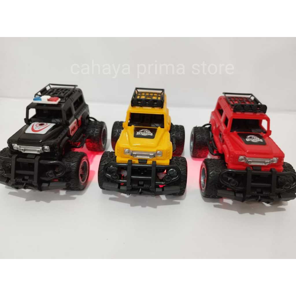 MAINAN MOBIL REMOTE KONTROL REMOT CONTROL LAMPU OFF ROAD RC CAR TOYS