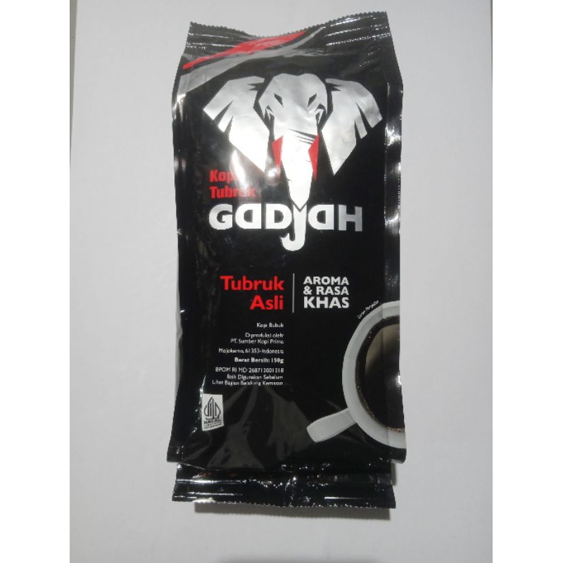 

kopi tubruk gajah tanpa gula 138gr