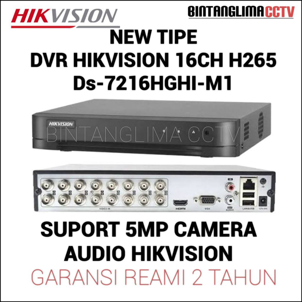 PAKET CCTV HIKVISION 8 CAMERA 5MP