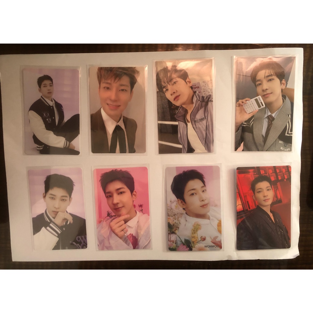 CLEARANCE SALE READY STOCK PC PHOTOCARD AAB WONWOO SEVENTEEN