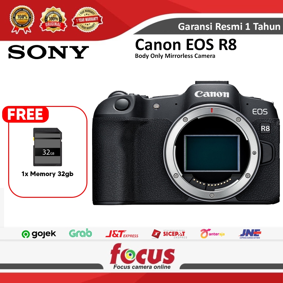 Canon EOS R8 Body Only Mirrorless Camera EOS R 8