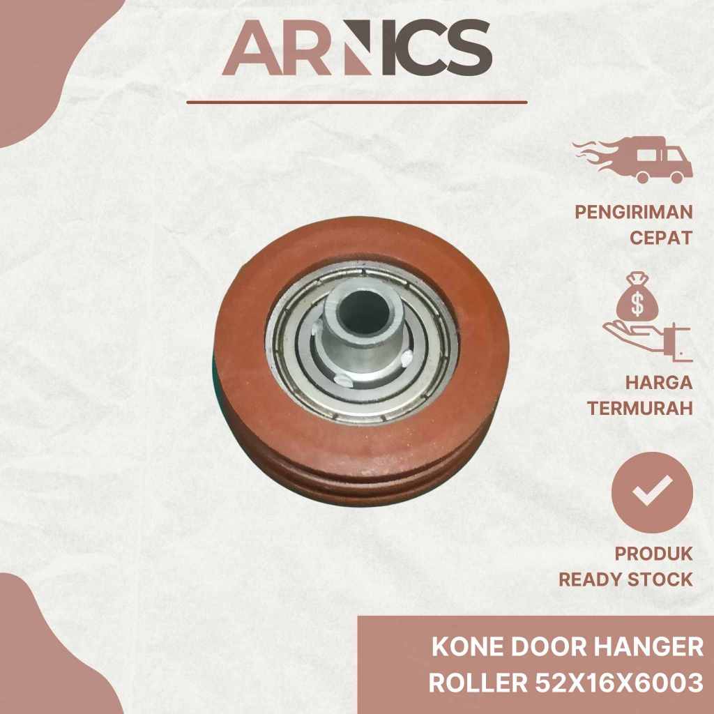 Kone Hanger Roller 52*16*6003 / Roller Pintu Kone