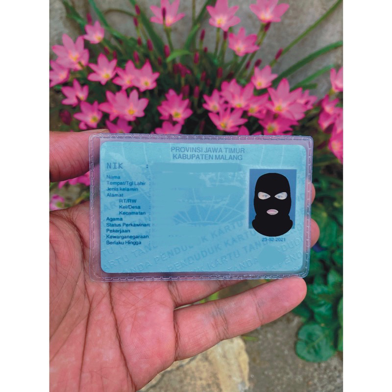 (PAP) Cover KTP / SIM Karakter Unik - Sarung Plastik Mika Pelindung Kartu karakter