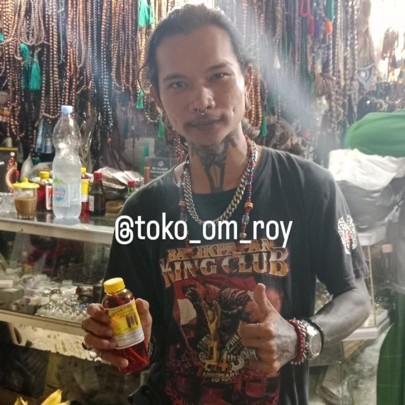 minyak urut dayak botol plastik besar