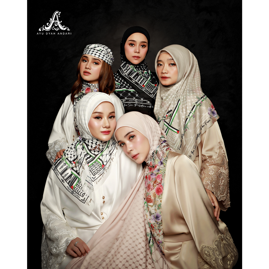 AYU DYAH ANDARI - Palestine Scarf Hijab Jilbab