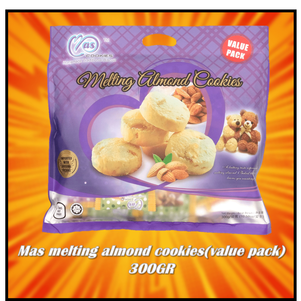 

Mas melting almond cookies 300gr (value pack)