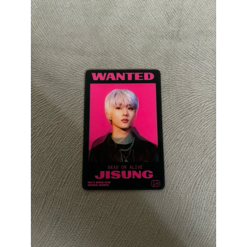 NCT DREAM Jisung Glitch Mode PC Photocard