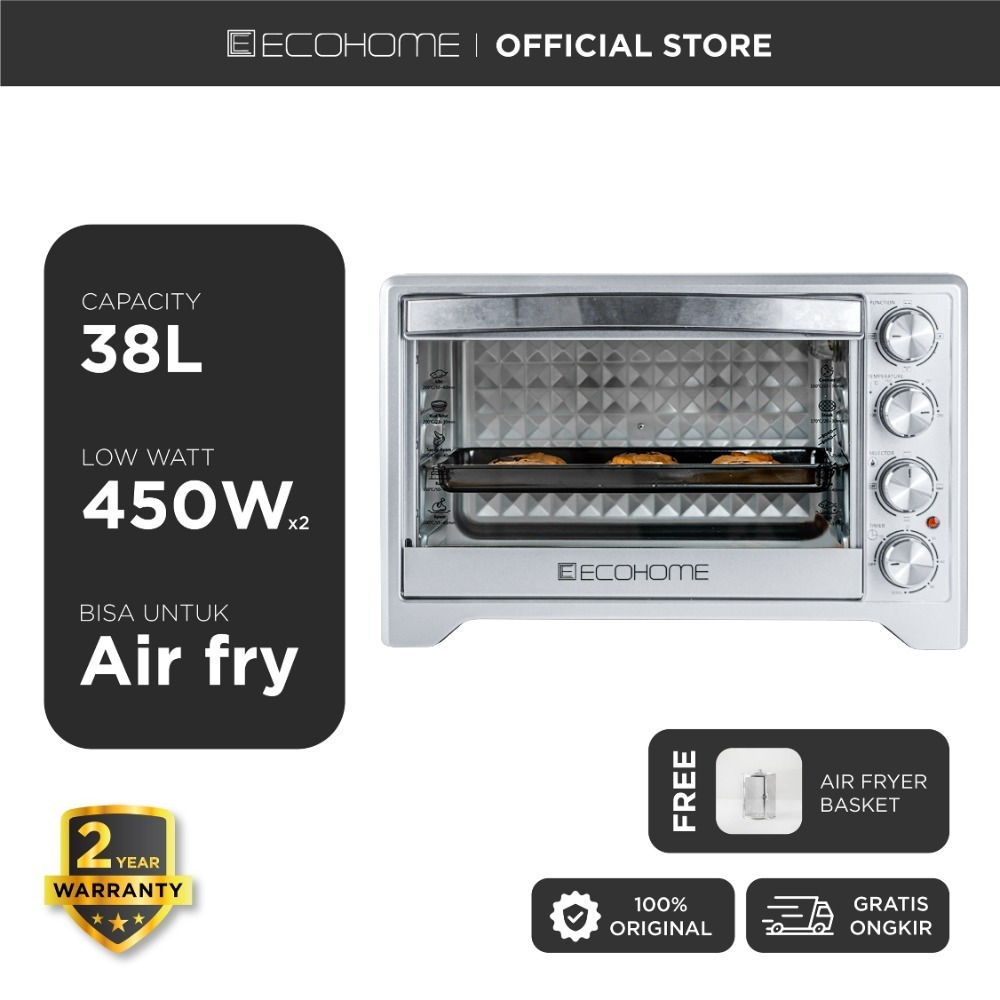 Ecohome Electric Oven Platinum EOP-888