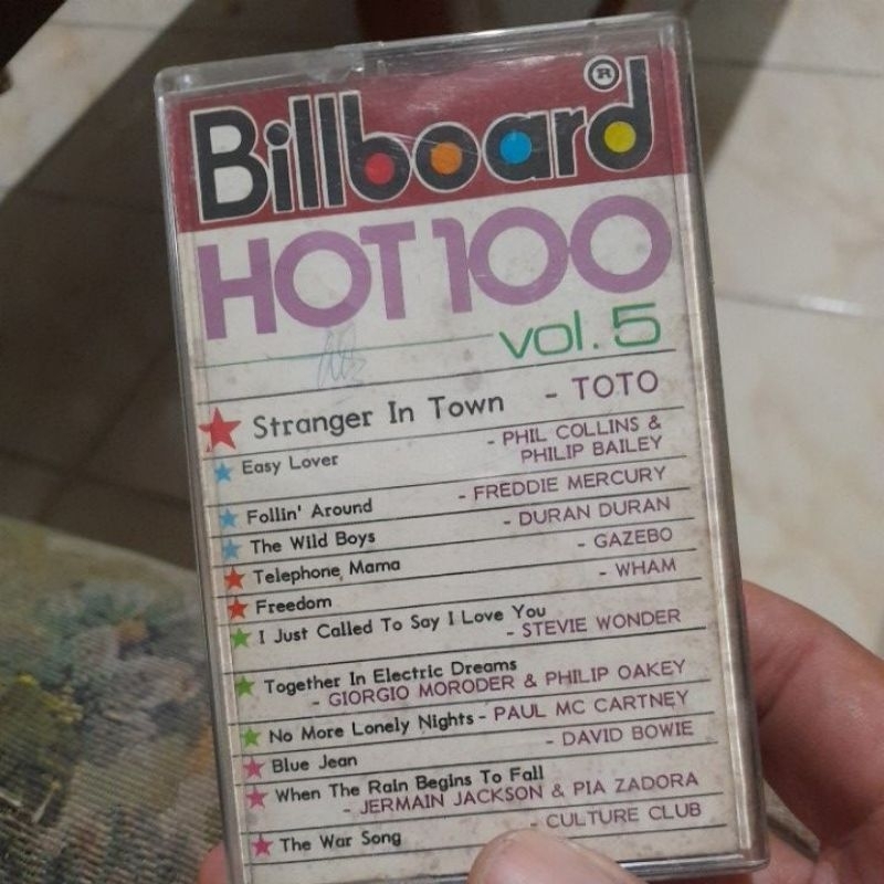 kaset pita billboard hot 100 vol 5 (1255)