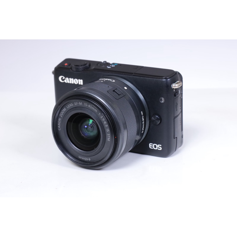 Kamera Canon Eos M10 Black / Hitam Bekas second