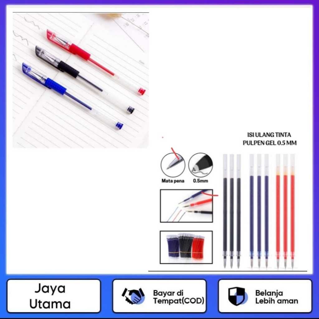 

Pena Cair 0.5mm Pulpen Alat Tulis Dan Refil Pena Cair alat tulis