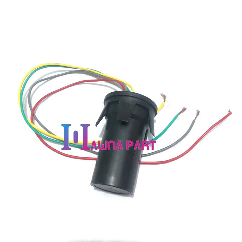 Kapasitor Mesin Cuci CBB60 12 + 5UF 450 VAC 4 Kabel