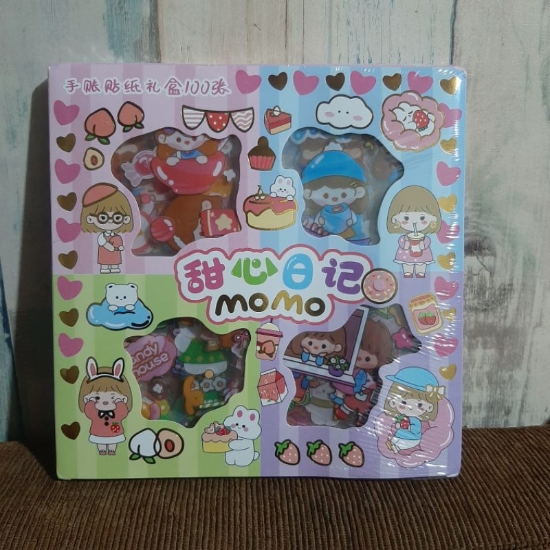 

sticker stiker box 100 pcs