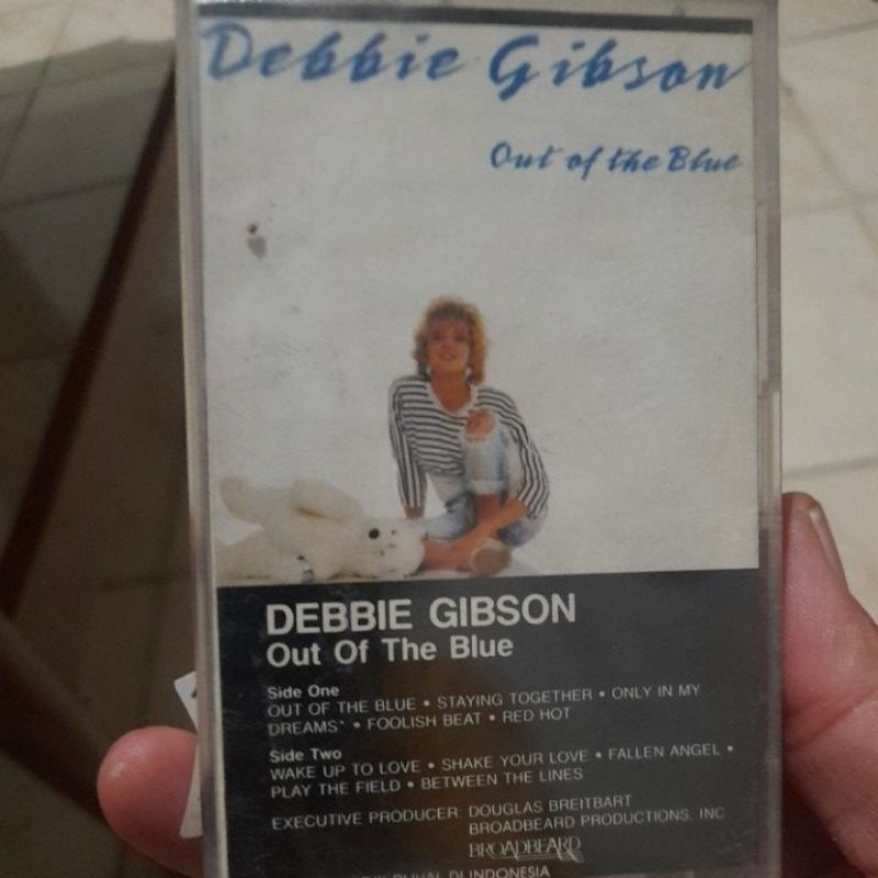 kaset pita debbie gibson out of the blue (1264)
