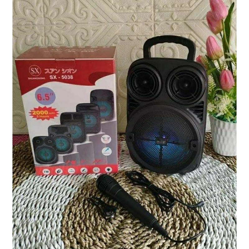 speaker mic bluetooth sx 5038