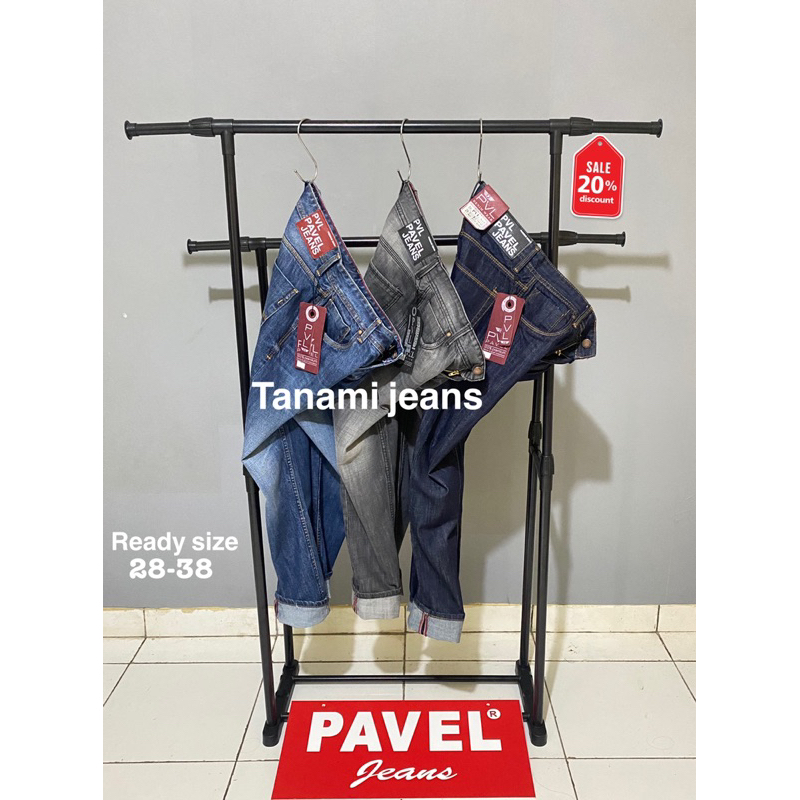CELANA PANJANG (28-44)  JEANS STANDAR PREMIUM PAVEL(PVL)