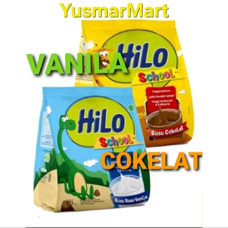 

Hilo school Gusset rasa vanilla / cokelat (10 x 35 gram) exp 01-2027