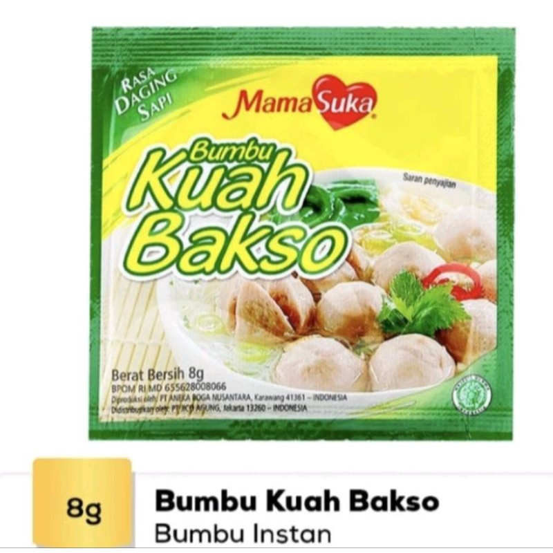 

Mama Suka Bumbu Kuah Bakso 8gr (12pcs)