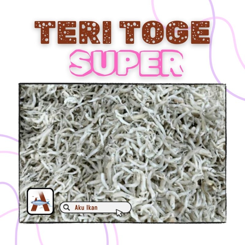 

Teri Toge Super khas Medan 250g 500g 1kg